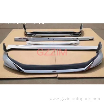 Camry 2018+ front bumper and rear bumper kits